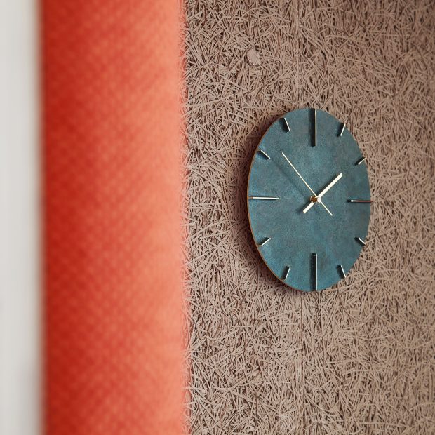 Lemnos Japanese Design wall clock Quaint AZ15-06