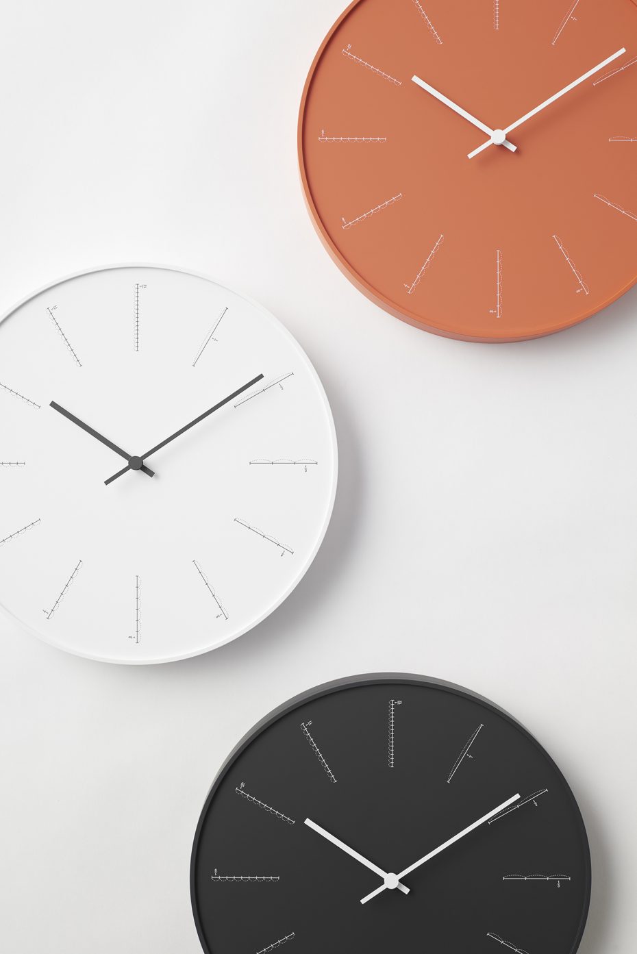 Lemnos Wall Clock Divide – Bild 5